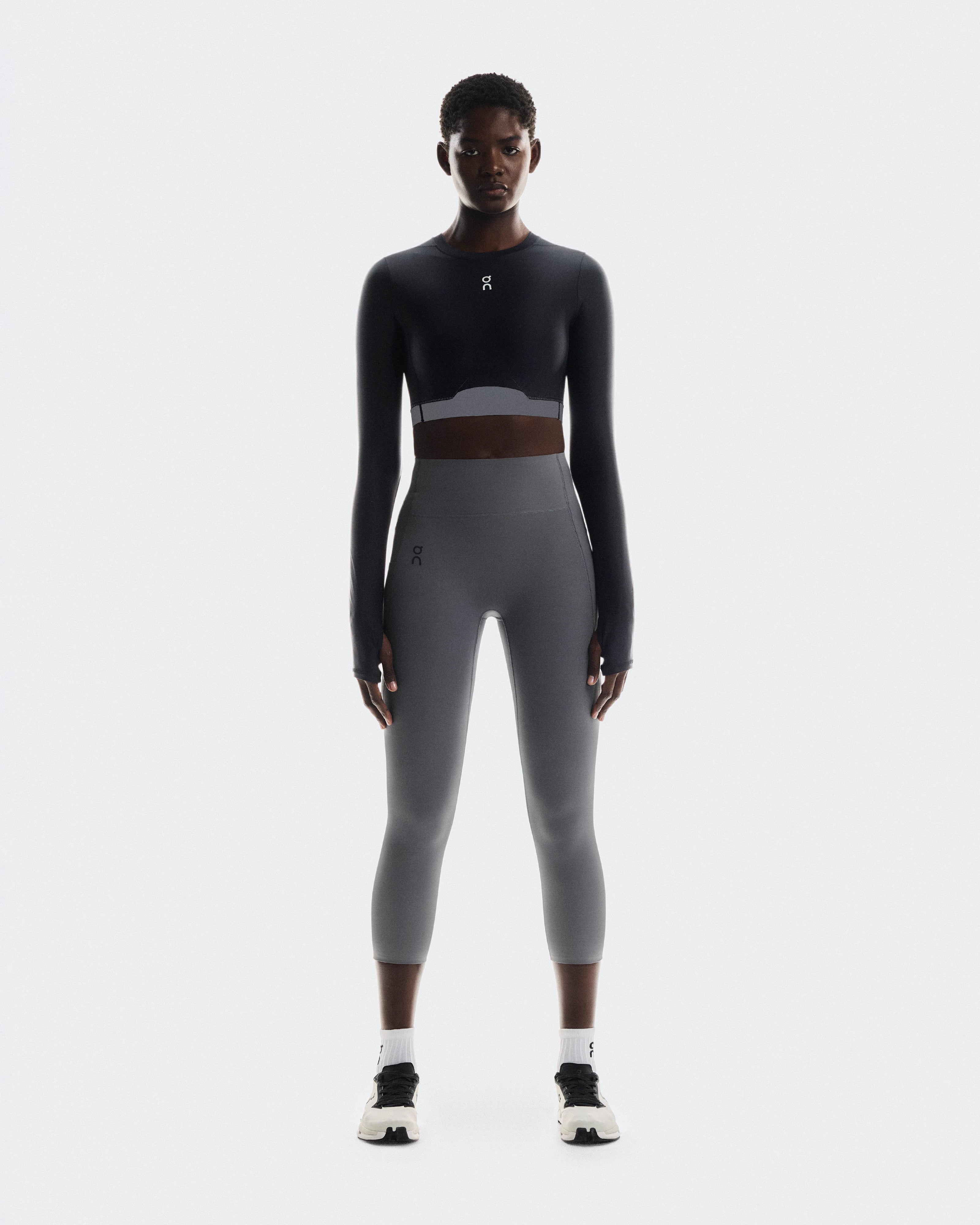 Train Long Sleeve Crop