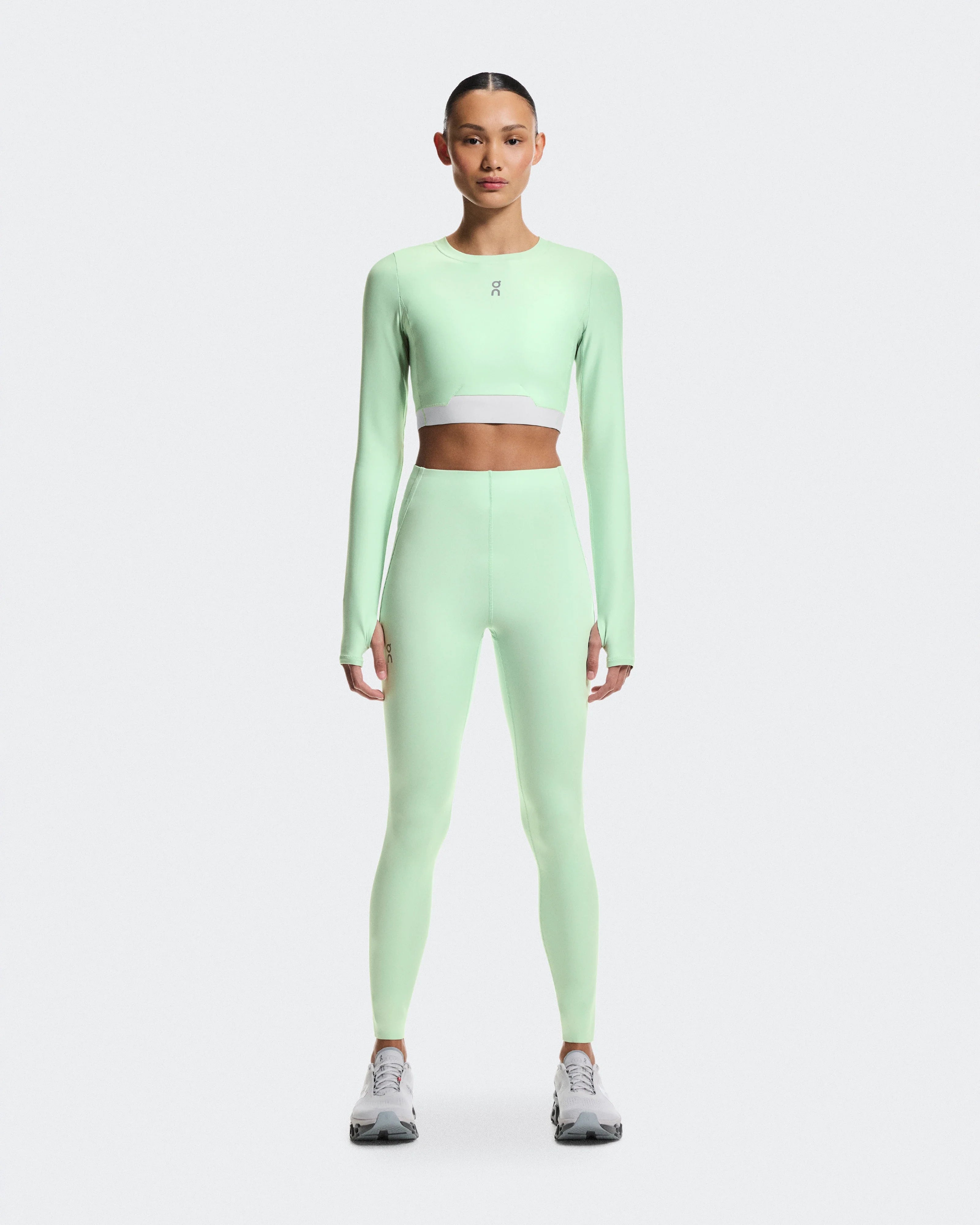 Train Long Sleeve Crop
