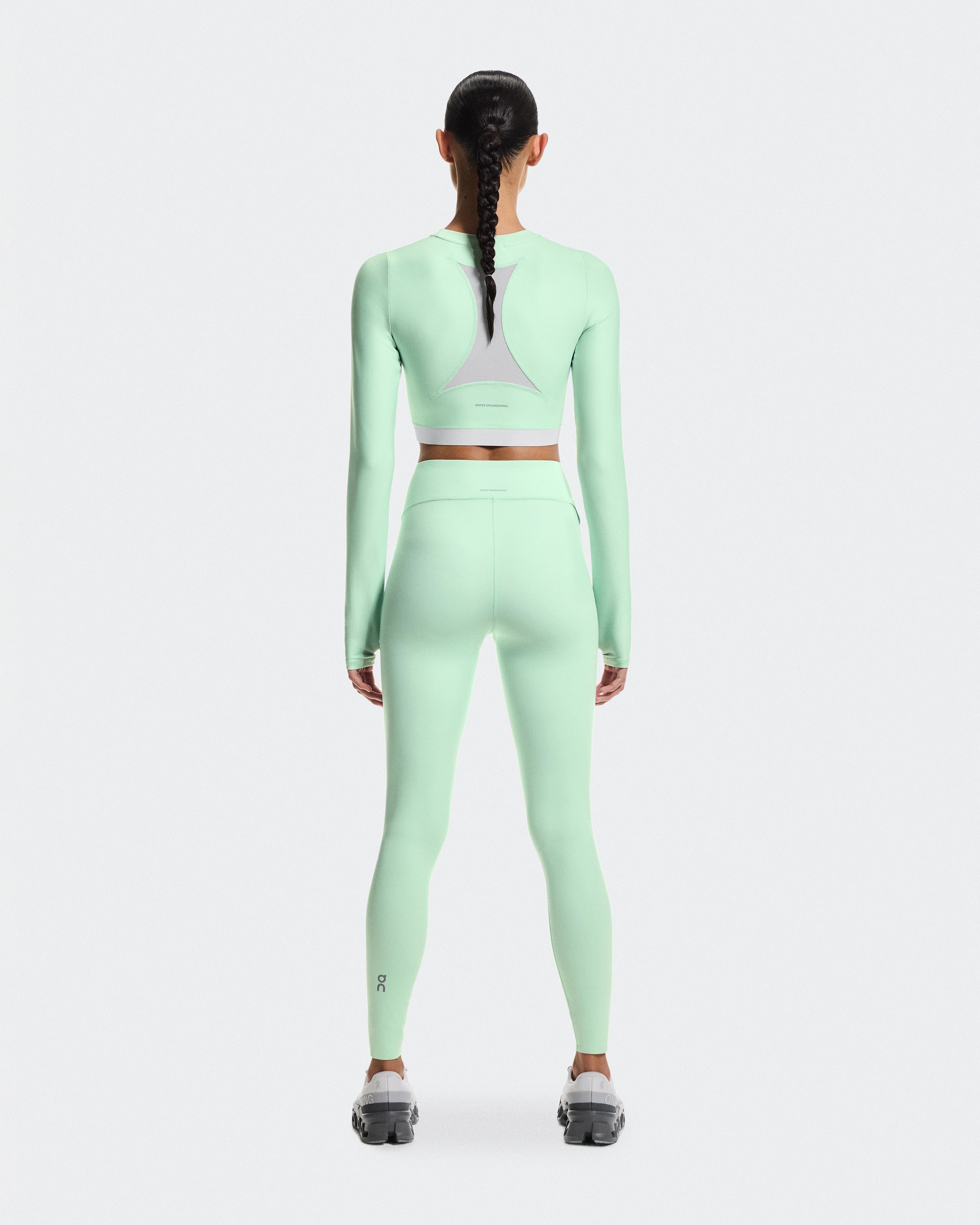 Train Long Sleeve Crop